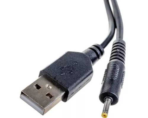 Кабель REXANT 18-1155 USB штекер-DC разьем питание 0,7х2,5 мм, длина 1 м