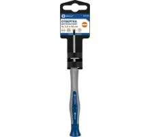 Отвертка шлицевая Кобальт 245-312 для точных работ ultra grip sl 3.0х50 мм cr-v, дву
