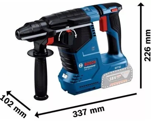 Перфоратор аккумуляторный BOSCH GBH 187 LI бесщеточный [0611923022]