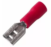 Клемма плоская REXANT 08-0412 ( уп 100 шт ) изолированная РПи-м 1.5-(4.8)/РпИм 1,25-5 08-0412
