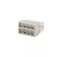 Экспресс-клемма REXANT СМК 2273-248 с пастой 8-проводная 0.5-2.5 мм² (50шт.уп) 07-5230