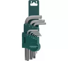 Набор ключей шестигранных JONNESWAY H01SM109S 1,5-10мм, 9 предметов 047090