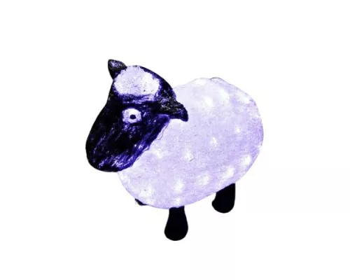 Светодиодная фигура Neon-Night 513-401 Овца, акриловая 30 см Светодиодная фигура Neon-Night 513-401 Овца, акриловая 30 см