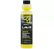 Жидкость стеклоомывающая LAVR Lemon антимуха (летняя), концентрат 1:200, 250 мл Ln1218