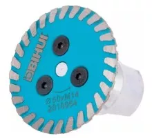 Алмазный диск для резки керамики BIHUI 50 М14 Mini THIN TURBO DCW50