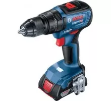 Дрель-шуруповерт аккумуляторная BOSCH GSB 18 V-50 ударная 06019H5120 L-Case, 2х2,0 Ач