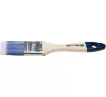 Кисть флейцевая STAYER AQUA-STANDARD плоская искусственная щетина, деревянная ручка, 38 01032-038