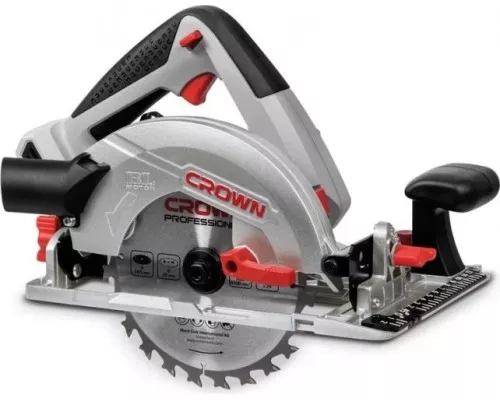 Пила циркулярная аккумуляторная Crown CT25002-165HX BL Пила циркулярная аккумуляторная Crown CT25002-165HX BL