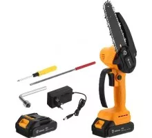 Пила цепная аккумуляторная DEKO DKCHS 20-6 20в, 2x2.0ач 063-4309