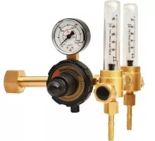 Регулятор аргона и углекислоты KRASS GCE Base Control АR/CO2 с 2 ротаметрами 0870478 [0870478]