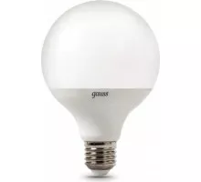 Лампа светодиодная GAUSS G95 g95 16w 1400lm 6500k e27 led 105102316