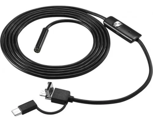 Видеоэндоскоп DEKO WEC-3.5 водонепроницаемый 3.5м (micro usb, usb, type-c) [065-0155]