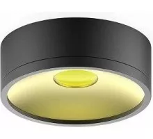 Потолочный светодиодный светильник GAUSS HD040 overhead накл цил 12w 770lm 4000k золото