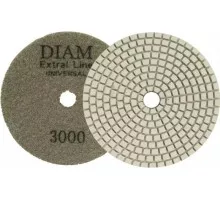 Алмазная тарелка на липучке DIAM АГШК 100*2,5 №3000 Extra Line Universal (сухая/мокрая) 000678