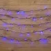 Гирлянда NEON-NIGHT ТВИНКЛ 10м темно-зеленый ПВХ, 80 LED синие [303-043]