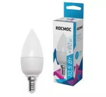 Лампа светодиодная КОСМОС CN 10.5W 220V E14 4500K LkecLED10.5wCNE1445