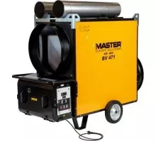 Тепловая пушка на дизтопливе непрямого нагрева MASTER BV-471 S BV 471  230В осевой вентилятор