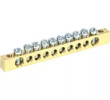 Шина REXANT 11-2367 PEN «земля-ноль» 6х9 мм 10/2, 10 групп