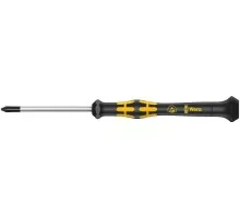 Отвертка крестовая WERA Kraftform Micro 1550 PH ESD PH 1 х 80 мм WE-030112 WE-030112