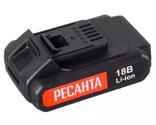 Дрель-шуруповерт аккумуляторная Ресанта ДА-18-2ЛК-У 75/14/6