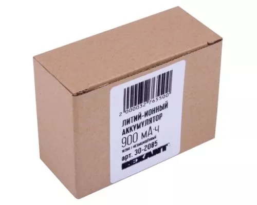 Аккумуляторная батарея REXANT 30-2085 Li-ion 18350, 3,7B, 900мA Аккумуляторная батарея REXANT 30-2085 Li-ion 18350, 3,7B, 900мA