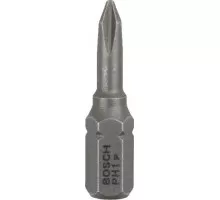 Бита для заворачивания BOSCH Extra Hard 25 мм PH1 3шт 2607001508