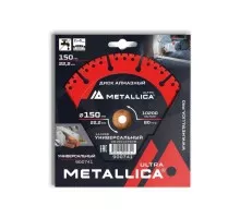 Алмазный диск универсальный METALLICA Ultra 150x22,2 мм, H=4 мм сегментный 900741