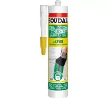 Герметик SOUDAL АКРИЛ белый 105877 105877