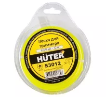 Леска триммерная HUTER S3012 (звезда) 71/2/2