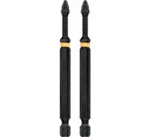 Бита для заворачивания ударная DeWALT РZ2х85 мм (2шт) IMPACT TORSION DT70566T DT70566T-QZ