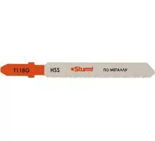 Пилки по металлу 5шт. Sturm T118G для тонких цветных металлов 5250401 5250401