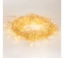 Гирлянда Neon-Night ТВИНКЛ 15м прозрачный ПВХ, 120 LED теплый белый 303-196