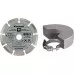 Угловая шлифмашина сетевая EINHELL 4430885 TE-AG 125/750 Kit, 125 мм