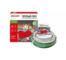 Нагревательный кабель REXANT Slim RNB -15-270 тонкий кабель под плитку, двухжильный, 15м 51-0501-3