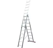 Лестница трехсекционная KRAUSE CORDA 3х 9 010391