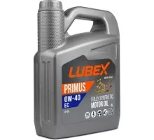 Масло моторное Lubex PRIMUS EC 0W40 4 л. синтетическое L034-1299-0404