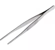 Пинцет REXANT 12-0368 прямой, рифленый 200 мм (блистер)