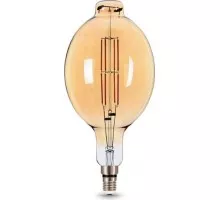 Лампа светодиодная GAUSS BT180 filament 8w 780lm 2400к е27 golden straight led 151802008