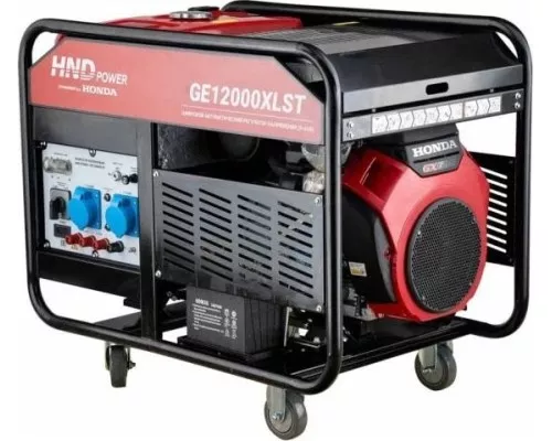 Генератор бензиновый HND GE 12000 XLST (трехфазный) [GE12000XLST]