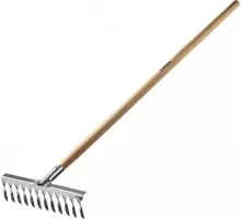 Грабли GRINDA PRO Line 12 витых зубцов, из нержавеющей стали 39481-12