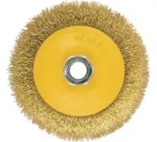 Щетка для УШМ Biber 70 972 дисковая 100мм тов-076219