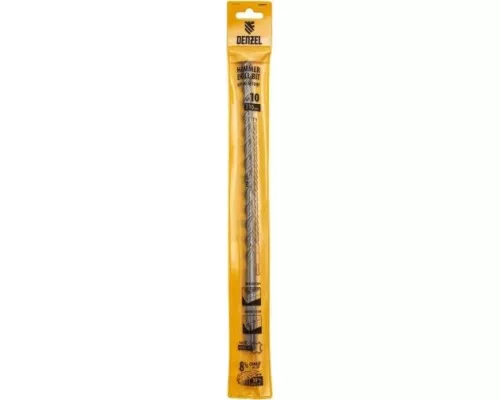 Бур SDS-plus DENZEL Cobalt W-tip, 10x310 мм по бетону, двойная спираль [705019]