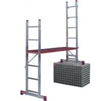 Лестничные подмости KRAUSE CORDA 2х5 080028