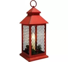Фонарь декоративный Neon-Night со свечкой 13,5х13,5х30,5 см, теплый белый 513-041