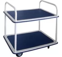 Тележка платформенная Everstar PH 150-2 (двухярусная, 730*475 мм, грузоподъемность 150 кг) 09000676