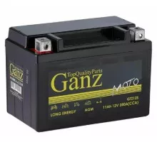 Аккумулятор GANZ AGM мото 11 A/ч прямая 150x87x110 CCA280 A GTZ12S (12  GN1211