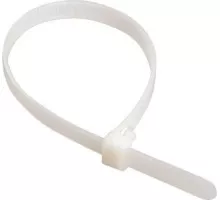Хомут пластиковый IEK 2.5х150 нейлон бел. (уп. 100шт) UHH31-D025-150-100