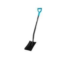 Лопата совковая PALISAD LUXE 61373 профессиональная, 240х290х1200 мм, цельнометалличе 61373