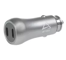 Адаптер автомобильный в прикуриватель ARNEZI A0603018 40W 2xType-C (PD 3.0) 12-24V