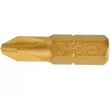Бита для заворачивания FELO 02203070 крестовая серия tin ph 3x25, 10 шт